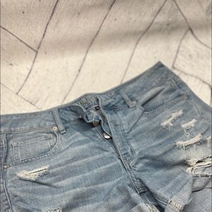 AE Tomgirl Distressed Short